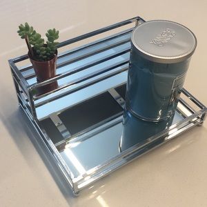 2-tier mirror tray